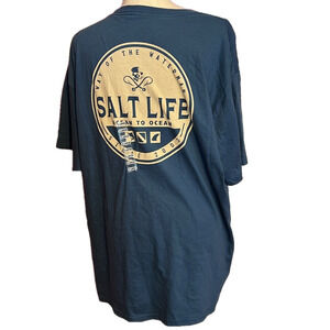 NEW Salt Life Men's Blue T-Shirt XL